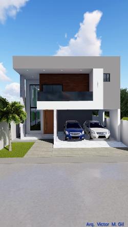 EN VENTA CASA EN PROYECTO RESIDENCIAL CERRADO,SANTIAGO 