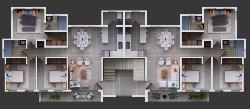 Apartamento en Venta de 3 Habitaciones en Santiago
