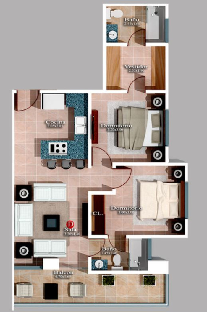 Apartamento Airbnb en Venta en el Naco