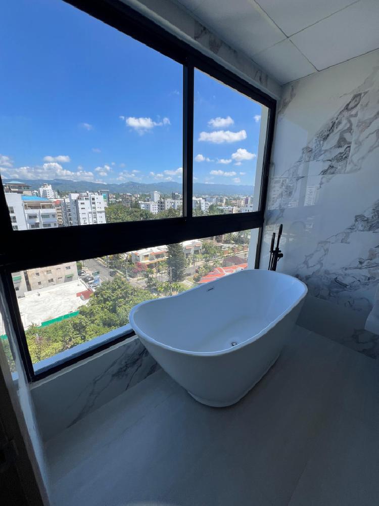 RENTA APARTAMENTO PISO 8 EN LA ESMERALDA ,SANTIAGO