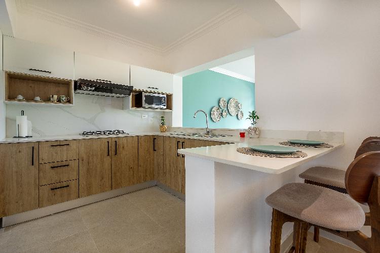 Venta de Apartamentos con Línea Blanca en Punta Cana