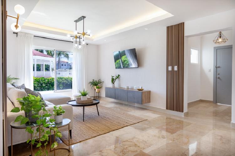 Venta de Apartamentos con Línea Blanca en Punta Cana