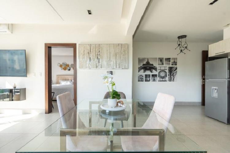 VENTA APARTAMENTO AMUEBLADO TORRE RIALTO  LA ESMERALDA 