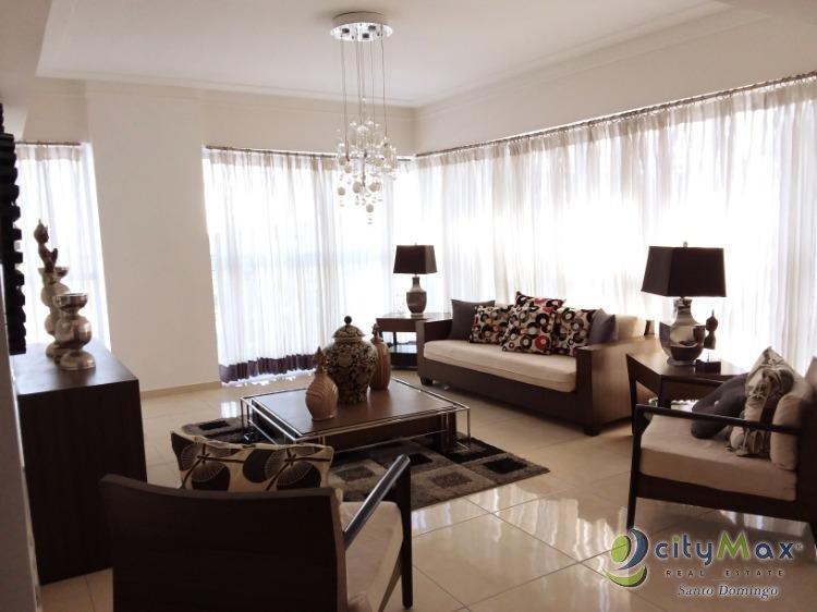 apartamento en alquiler Amueblado en Evaristo Morales 