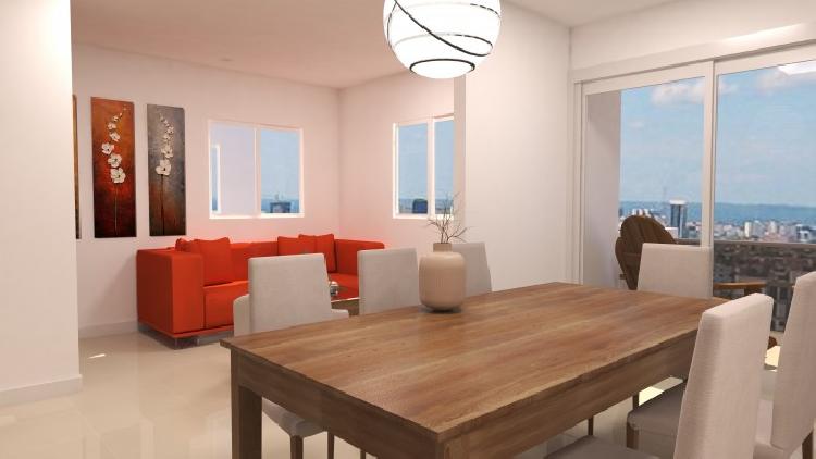 apartamento en venta de 3 hab en torre en Manoguayabo