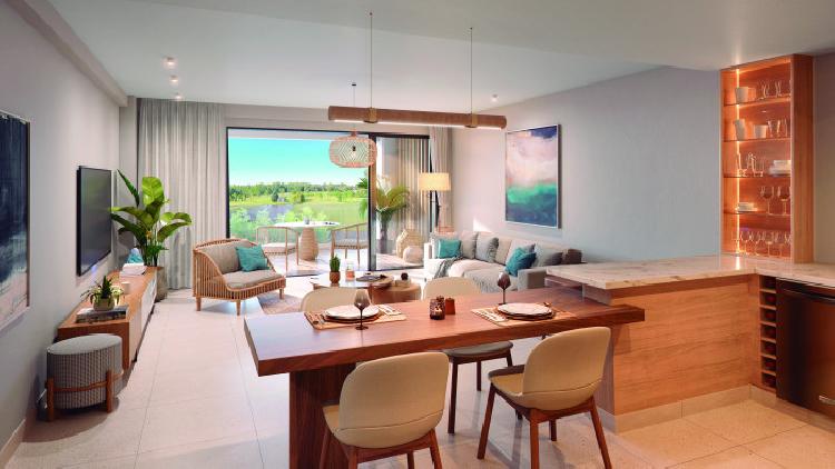 Apartamento en Venta con Campo de Golf en Punta Cana