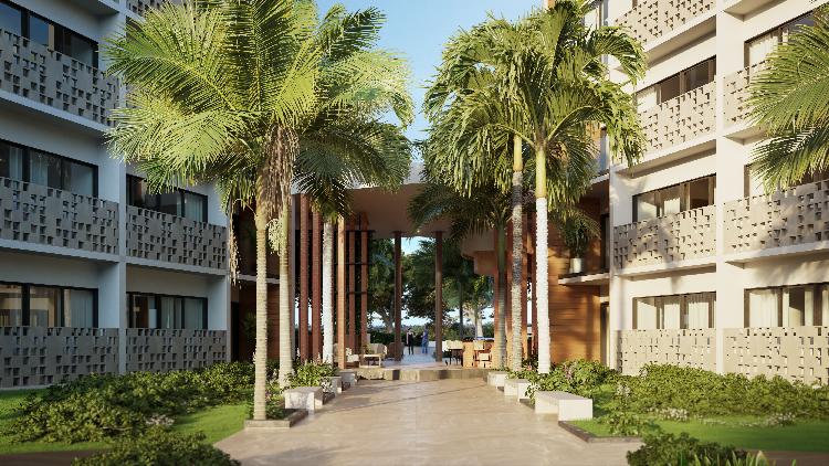 Apartamento de 1 hab mas estudio venta en Punta Cana