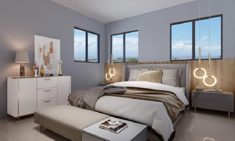 Apartamento en Venta de 3 Habitaciones en Santiago