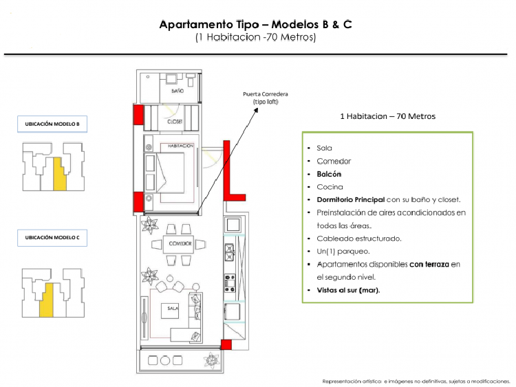 Apartamento en venta en La Esperilla listo en Sept 2025