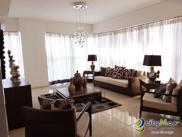apartamento en alquiler Amueblado en Evaristo Morales 
