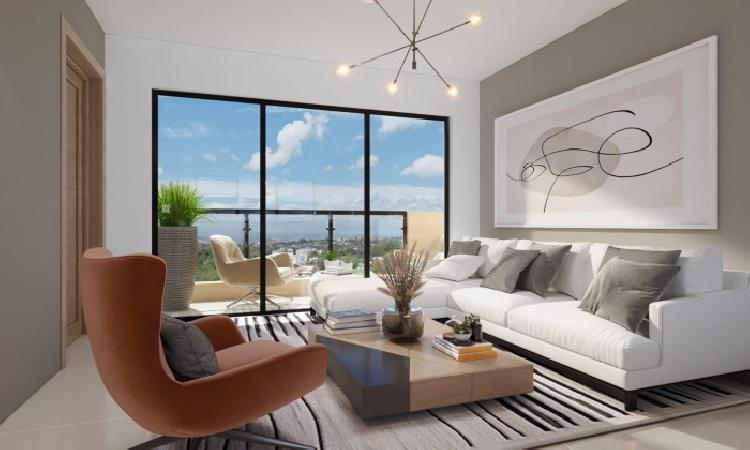 Apartamento en Venta de 3 Habitaciones en Santiago