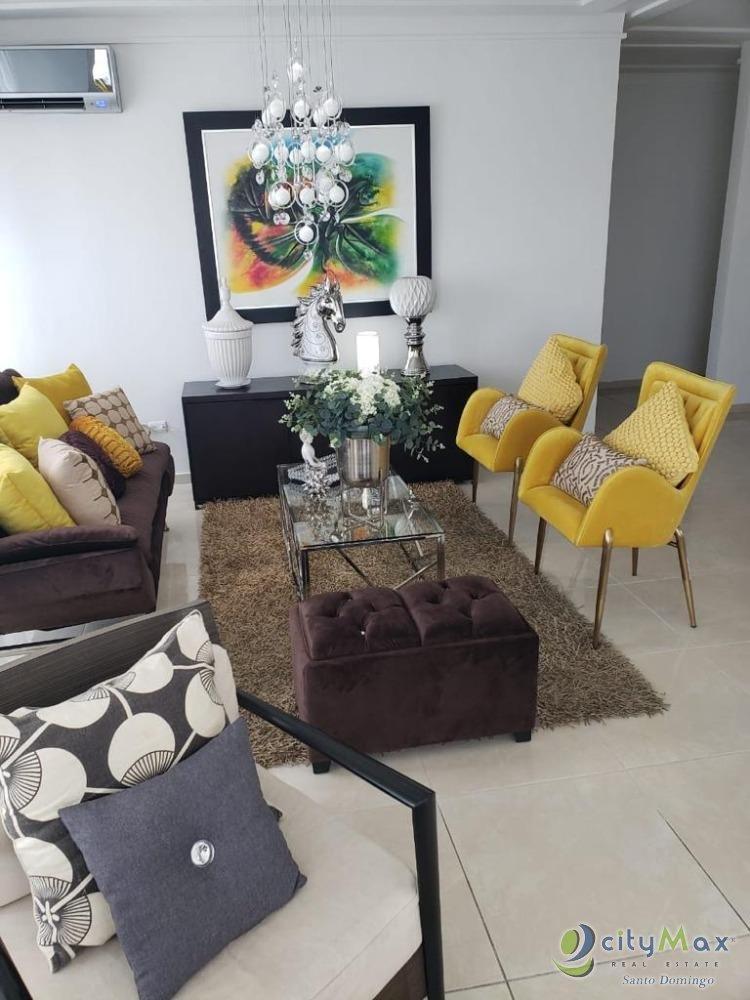 apartamento en alquiler Amueblado en Evaristo Morales 