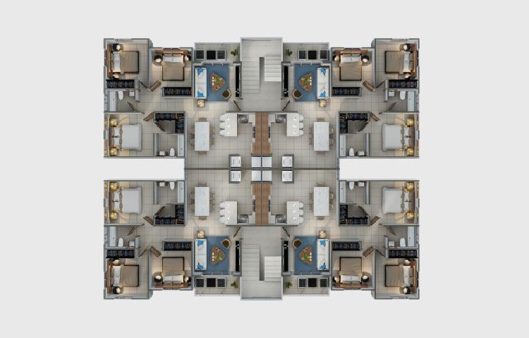 Apartamento en Venta en Aut. San Isidro 3 habitaciones