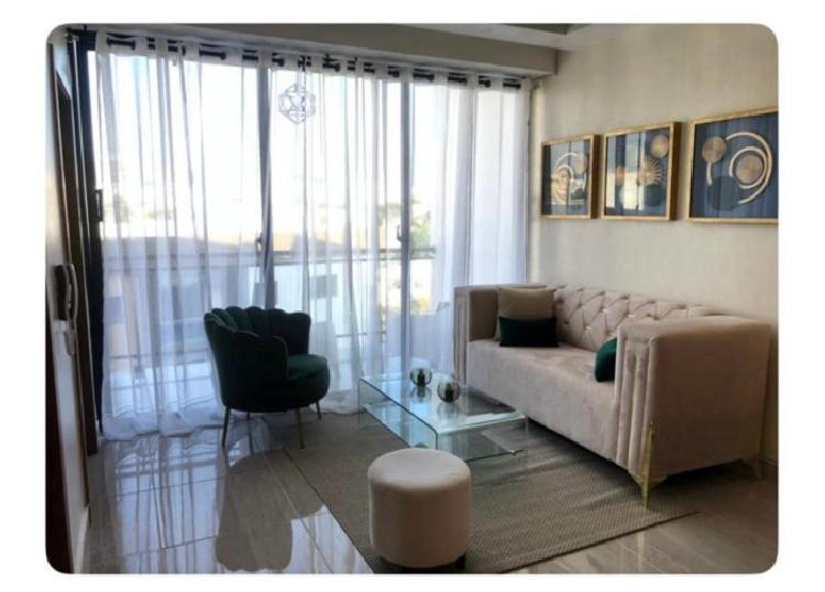 VENTA DE APARTAMENTO AMUEBLADO EN EL JULIETA MORALES 