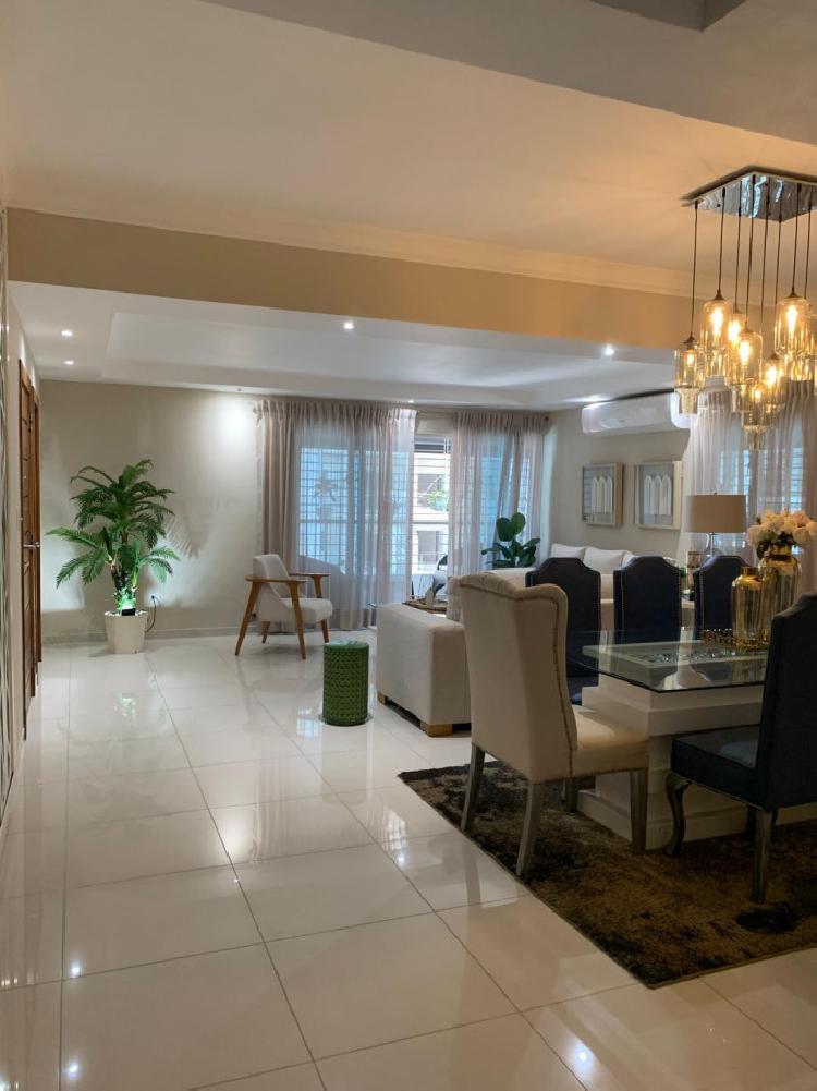  Apartamento Amueblado en Alquiler en Evaristo Morales