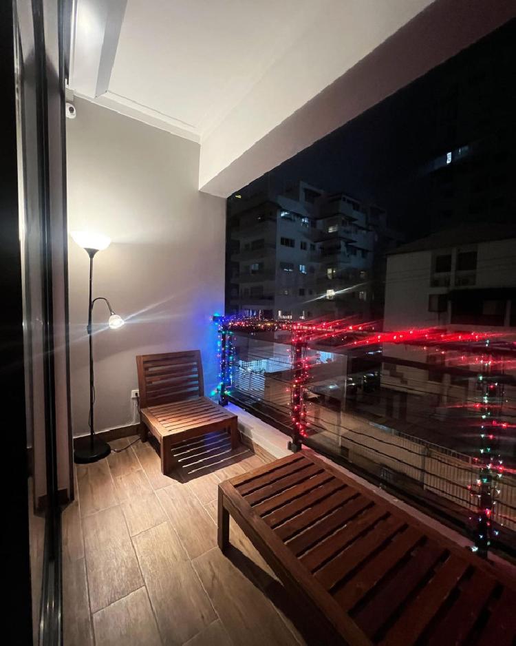 Rento Apartamento Amueblado en  Urbanizacion Real 