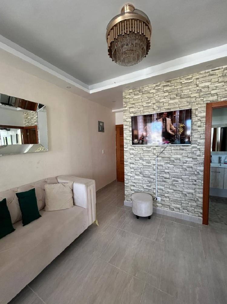 VENTA DE APARTAMENTO AMUEBLADO EN EL JULIETA MORALES 