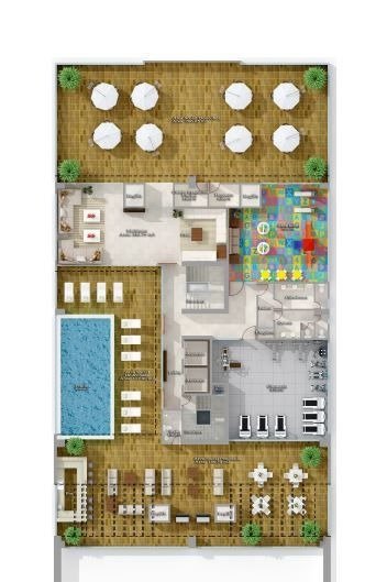 Apartamento en Venta con Terraza en Piantini